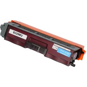 PrintAbout huismerk Toner TN-328M Magenta Extra hoge capaciteit Geschikt voor Brother