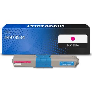 Oki - 44973534 Toner - Magenta - Huismerk