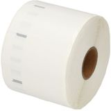 PrintAbout huismerk Etiket 11354 (S0722540) Zwart op wit (57 mm x 32 mm) geschikt voor Dymo