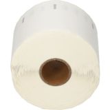 PrintAbout huismerk Etiket 11354 (S0722540) Zwart op wit (57 mm x 32 mm) geschikt voor Dymo