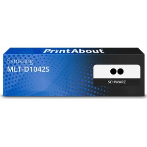 PrintAbout - Alternatief voor de Samsung MLT-D1042S / Zwart 2 Pack