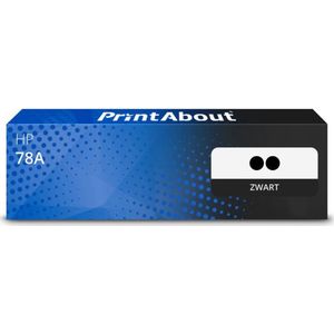 PrintAbout huismerk Toner 78A (CE278AD) Zwart Multipack Geschikt voor HP