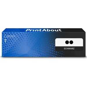 PrintAbout huismerk Toner T Zwart Multipack Geschikt voor Canon