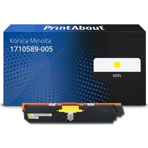 Huismerk - Konica Minolta 1710589-005 - Toner - Geel