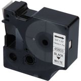 PrintAbout - Dymo Tape - Zwart op Wit - 19 mm