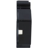 PrintAbout - Dymo Tape - Zwart op Wit - 19 mm