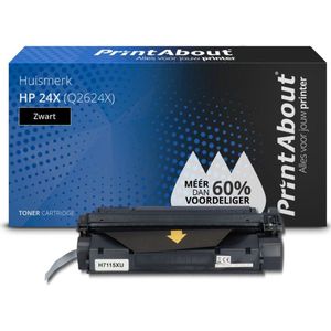 Huismerk - HP 24X Toner - Zwart - Hoogwaardige Kwaliteit