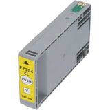 PrintAbout huismerk Inktcartridge 79XL (T79044010) Geel Hoge capaciteit Geschikt voor Epson