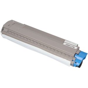 PrintAbout huismerk Toner 44643001 Geel Geschikt voor OKI