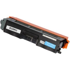 PrintAbout huismerk Toner TN-329BK Zwart Extra hoge capaciteit Geschikt voor Brother