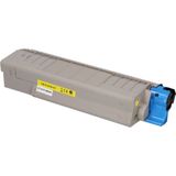 PrintAbout huismerk Toner 46507505 Geel Geschikt voor OKI