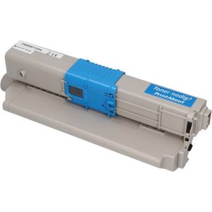 PrintAbout huismerk Toner 46508712 Zwart Geschikt voor OKI