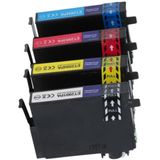 PrintAbout - Inktcartridge - Alternatief voor de Epson T2996 - 4 Kleuren - 43ml Meer Inhoud