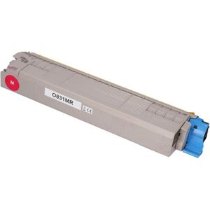 PrintAbout huismerk Toner 44844506 Magenta Geschikt voor OKI