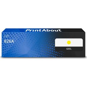 PrintAbout huismerk Toner 826A (CF312A) Geel Geschikt voor HP