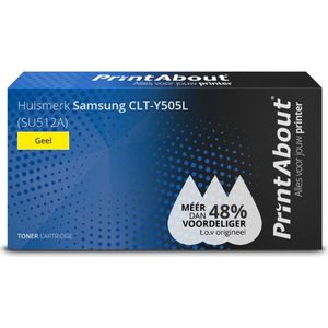 PrintAbout - Alternatief voor Samsung CLT-Y505L - Toner - Geel - Huismerk