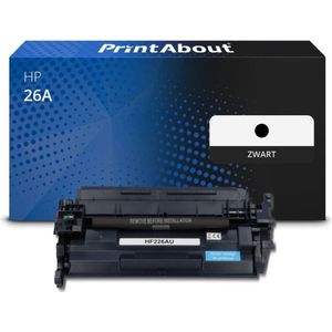PrintAbout - Alternatief voor HP CF226A - Toner - Zwart