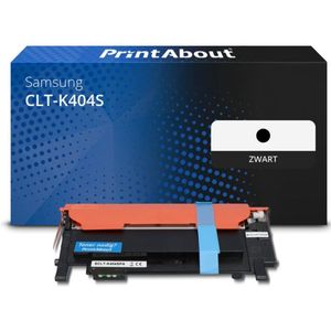 PrintAbout huismerk Toner CLT-K404S (SU100A) Zwart Geschikt voor Samsung