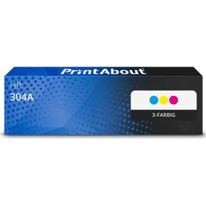 PrintAbout - CF372AM - Tonercartridge - 3 Kleuren