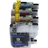 PrintAbout - Inktcartridge LC-229XLVALBP - 4-kleuren Multipack - Extra Hoge Capaciteit