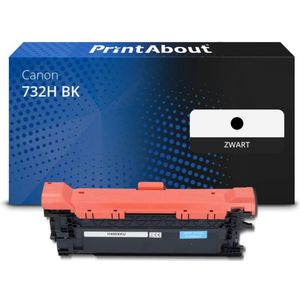Toner kompatibel mit Canon 732H BK - Schwarz - Hohe Kapazität