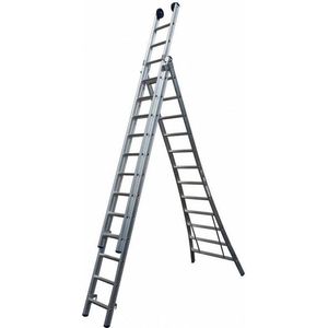 Maxall MR 3-delige Uitgebogen Reformladder - 3x8 Sporten
