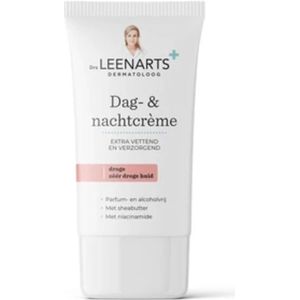 Drs Leenarts - Dag- & nachtcrème - droge tot zeer droge huid - Sheabutter & Niacinamide - Parfumvrij