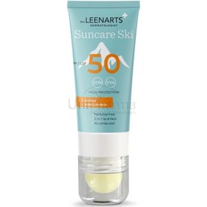 Drs Leenarts - Suncare Ski - Lippenbalsem en Zonnebrand - SPF50 - Geschikt voor Gevoelige Huid