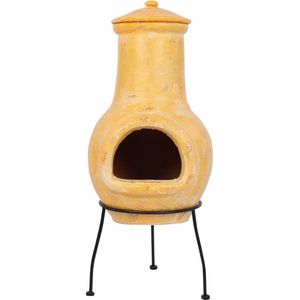 RedFire – Tampica – Geel - Kleihaard – Terrashaard – Fireplace – Stevig - Terrasverwarming – Sfeerhaard