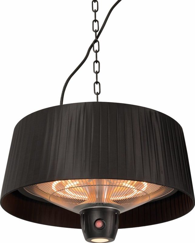 Sunred Terrasverwarmer Artix Compact 1500W Halogeen Zwart
