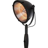 Sunred Terrasverwarmer Staand Indus 2100W - Halogeen - Zwart