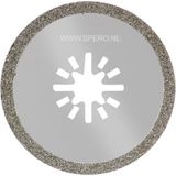 Spero 63mm diamant rond multitool zaagblad - 2 stuks - SPM02