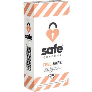 SAFE - Ultra Dunne Condooms - 10 stuks