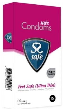 SAFE Feel Safe - Dunne Condooms (10st)