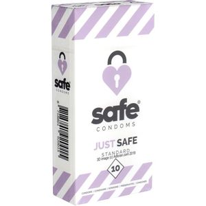 Just Safe - Condooms - 56 mm - Natuurlijk Rubberlatex - Vanillegeur