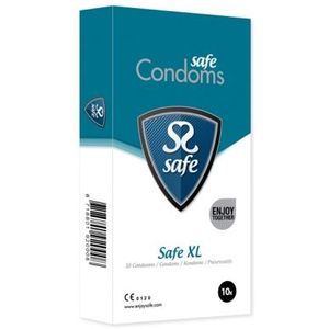 Safe King size xl extra long & wide condooms 10st