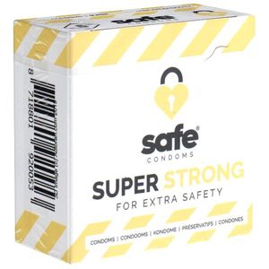 SAFE Super Strong - extra sterke condooms (5 stuks)