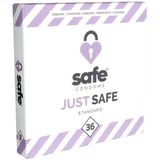 Safe Just Safe Condooms - 36 Stuks - Latex - Anatomisch Ontwerp
