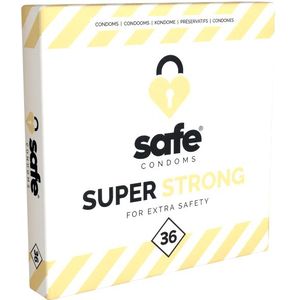 Safe - Super Strong - Condooms - 36 Stuks - Gemaakt van Latex