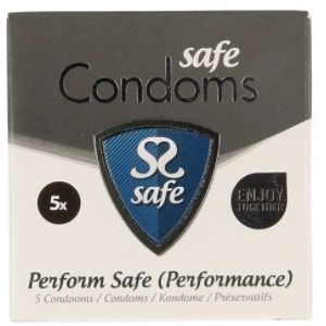 SAFE - Condooms Orgasme Vertragend - Performance - 5 stuks