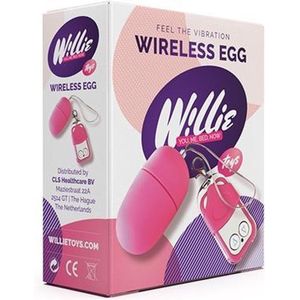 Willie Toys - Vibrerend Eitje - Wireless Egg - Diameter: 3 cm - 10 vibratiestanden