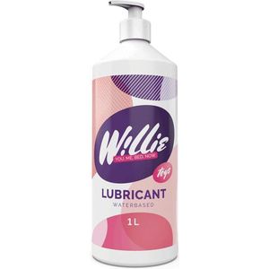 Willie Toys Glijmiddel - 1 Liter Fles - Grootverpakking