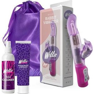 Willie Toys - Rabbit vibrator - Voordeelpakket