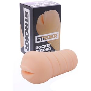 STROKR - - Rocket Strokr Fluffy Mouth Masturbator