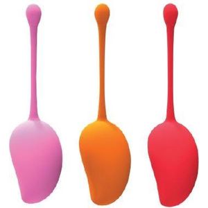 Willie Toys - Vaginale Ballen - Ladyfit Ben Wa Ballen Set - Set van 3 - Gewicht: 45 Gra