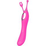 Willie Toys - Double Sided Clitoris Vibrator + Extra Attachment