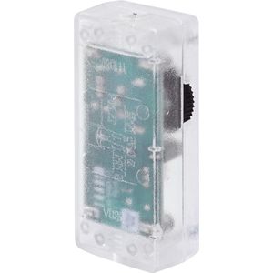 Tradim - LED Filament elektronische snoerdimmer - 1-40W/VA - 25W LED - Transparant