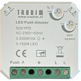 Pulsdimmer 3-200W | Fase afsnijding (RC) | Tradim
