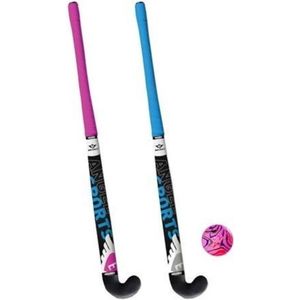 Angel sports Streethockey set van 2 sticks 28 inch met bal