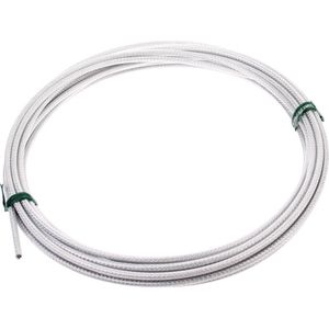 Saccon Rol Buitenkabel Rem Teflon 10 Meter Zilver Carbon